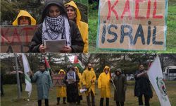 Ankara’da ABD Büyükelçiliği önünde Gazze için eylem 