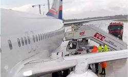 Antalya Havalimanı'nda korku dolu anlar