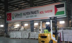 Avrupa Yetim Eli, Gazze için yardım tırlarını yola çıkardı