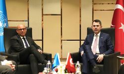 Bakan Kurum, COP31 kapsamında BM İcra Sekreteri Stiell ile görüştü