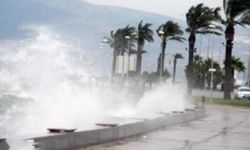 Batı Akdeniz’in batısında kısa süreli fırtına uyarısı