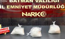 Batman'da otobüs bagajından 3 kilo 220 gram metamfetamin çıktı