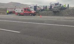 Bingöl-Elazığ kara yolunda kaza: 1 yaralı