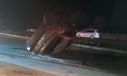 Bingöl-Muş kara yolunda cip devrildi: 3 yaralı