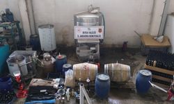 Bursa'da içki operasyonu