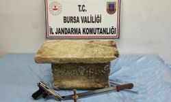 Bursa'da tarihi eser operasyonu: Bir şüpheli yakalandı