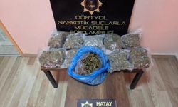 Hatay’da 5 kilo 450 gram skunk ele geçirildi