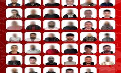 Kırmızı bültenle aranan 23 suçlu yakalandı