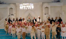 Malatya'da 4-6 Yaş Kur'an Kursu öğrencilerinden anlamlı etkinlik