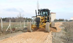 Malatya'da yol bakım çalışmaları sürüyor