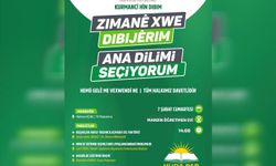 Mardin'de düzenlenecek olan "Ana Dilimi Seçiyorum" paneline davet