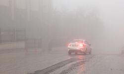 Mardin’de yoğun sis: Görüş mesafesi 10 metreye düştü