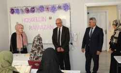 Mersin İl Müftüsü Topal Kur’an kurslarını ziyaret etti