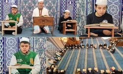 Minik hafızlardan mukabelede Kur'an ziyafeti