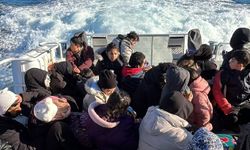 Muğla’da 44 düzensiz göçmen kurtarıldı