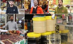 Ramazan öncesi çarşıda hareketlilik: Hurma, tahin ve pekmeze yoğun ilgi