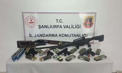 Şanlıurfa’da ruhsatsız silah operasyonu