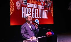 Şanlıurfa’da ‘Şehadet Gecesi’ programı düzenlendi