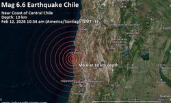 Şili kıyılarında 6,6 büyüklüğünde deprem