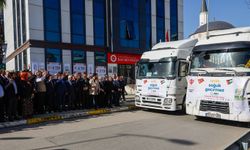 STK'lardan mazlum coğrafyalara 5 tırlık insani yardım