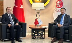 Ticaret Bakan Yardımcısı Tuzcu, CICA Genel Sekreteri Sarıbay ile görüştü