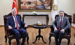Ticaret Bakanı Ömer Bolat’tan Diyanet İşleri Başkanı Arpaguş’a ziyaret