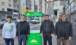 Uludere'de ana dilimi seçiyorum standında vatandaşlar bilgilendirildi