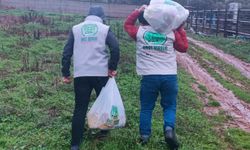 Umut Kervanı'ndan ihtiyaç sahibi ailelere Ramazan desteği