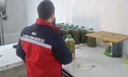 Uşak’ta tağşiş şüphesiyle zeytinyağlarına el konuldu