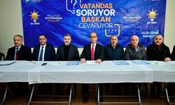 Yeşilyurt Belediye Başkanı Geçit mahalle sakinleriyle bir araya geldi