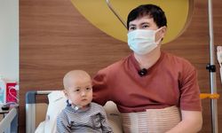 3 yaşındaki Kırgızistanlı Nuryiğit Malatya'da gerçekleştirilen karaciğer nakliyle hayata tutundu