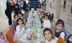 4-6 Yaş Kur’an kursu öğrencileri aileleriyle iftar sofrasında buluştu