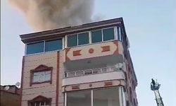 Ağrı'nın Patnos ilçesinde çıkan yangın korkuttu