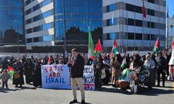 Amerika'ya bomba için yedek parça satan firma protesto edildi