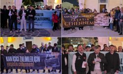 Antalya’da Peygamber Sevdalıları’ndan İran’a yönelik saldırılara tepki