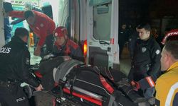 Asansör boşluğuna düşen şahıs yaralandı