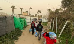 Avrupa Yetim Eli Gazze'de binlerce kişiye ulaşmaya devam ediyor