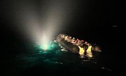 Aydın açıklarında 34 düzensiz göçmen yakalandı