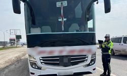 Batman'da bayram öncesi otobüslerde emniyet kemeri denetimi