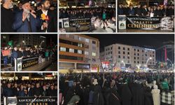 Batman'da binlerce kişi İran'a yönelik saldırıları protesto etti