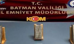 Batman'da kaçak altın operasyonu: 2,5 kiloyu aşkın altın ele geçirildi
