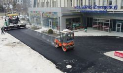 Battalgazi Devlet Hastanesi otoparkı yenilendi