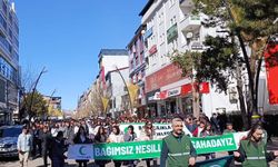 Bingöl’de bağımlılığa karşı yürüyüş düzenlendi