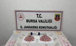 Bursa’da uyuşturucu operasyonunda binlerce sentetik hap ele geçirildi