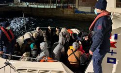 Çanakkale açıklarında 39 düzensiz göçmen yakalandı