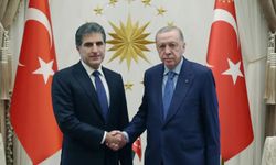 Cumhurbaşkanı Erdoğan, IKBY Başkanı Barzani ile görüştü