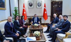 Cumhurbaşkanı Yardımcısı Yılmaz, Kanada Dışişleri Bakanı Anand ile görüştü