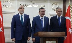 Cumhurbaşkanı Yardımcısı Yılmaz ve Bakan Işıkhan Mardin’de 