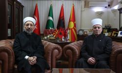 Diyanet İşleri Başkanı Arpaguş, Makedonya’da