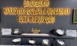Diyarbakır'da 81 kilogram uyuşturucu madde ele geçirildi